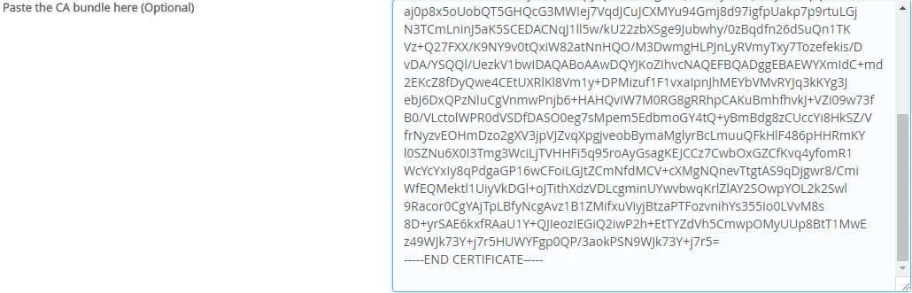 Copiere CA Bundle