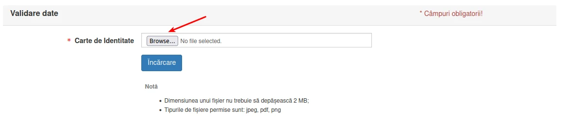 Upload Documents ROTLD